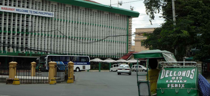 Bureau of Immigration in Manila