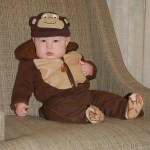 "Chunky Monkey" ready for Halloween