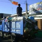Dump Trucks for trash removal