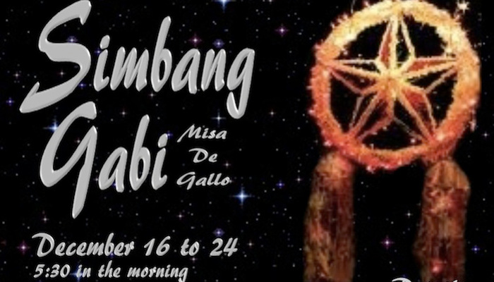 Simbang Gabi Means Evening Mass Live In The Philippines