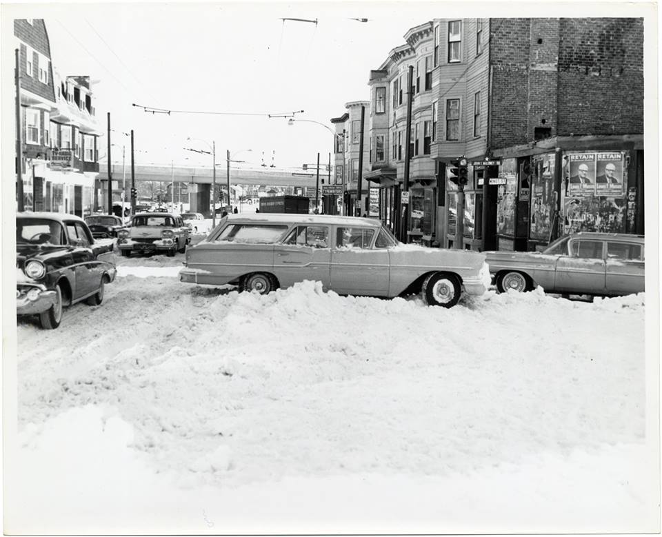 Neponsit Ave and Minot Street 1960's