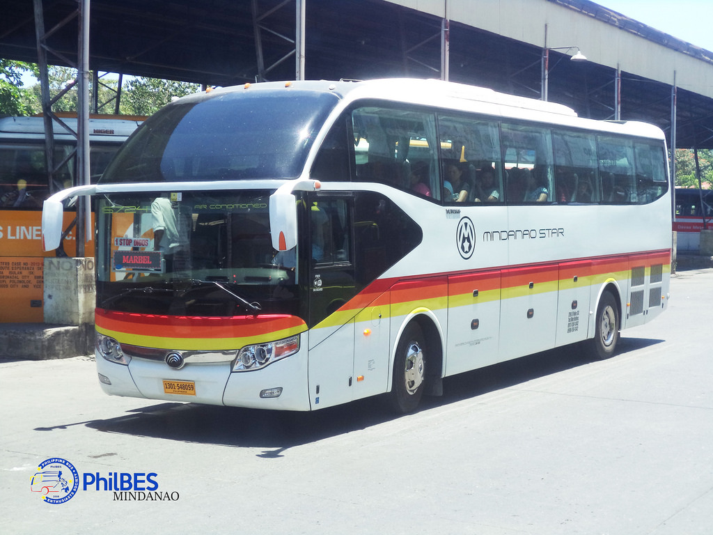 Mindanao Star Bus leaving Davao