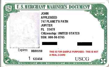 New Merchant Marine Document