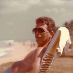 PR Paul on Luquillo Beach Puerto Rico 1986
