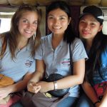 Girls on a Jeepney