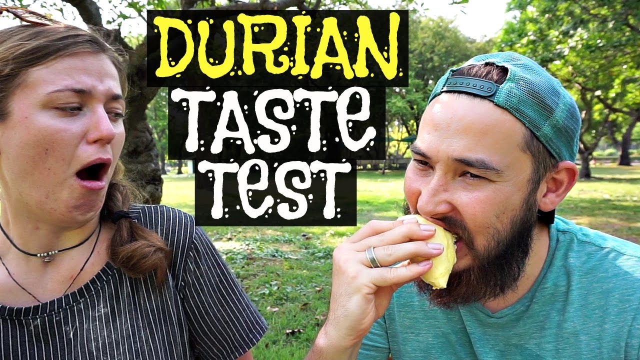 Taste Test of Durian will they overcome hatred of durian
