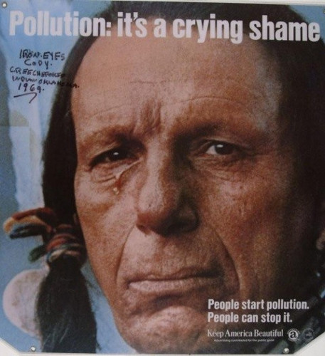 Iron Eyes Cody would not support the filipino culture of littering
